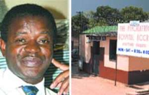Dr.Kwesi Osei-Medical Director Accra Psychiatric Hospital